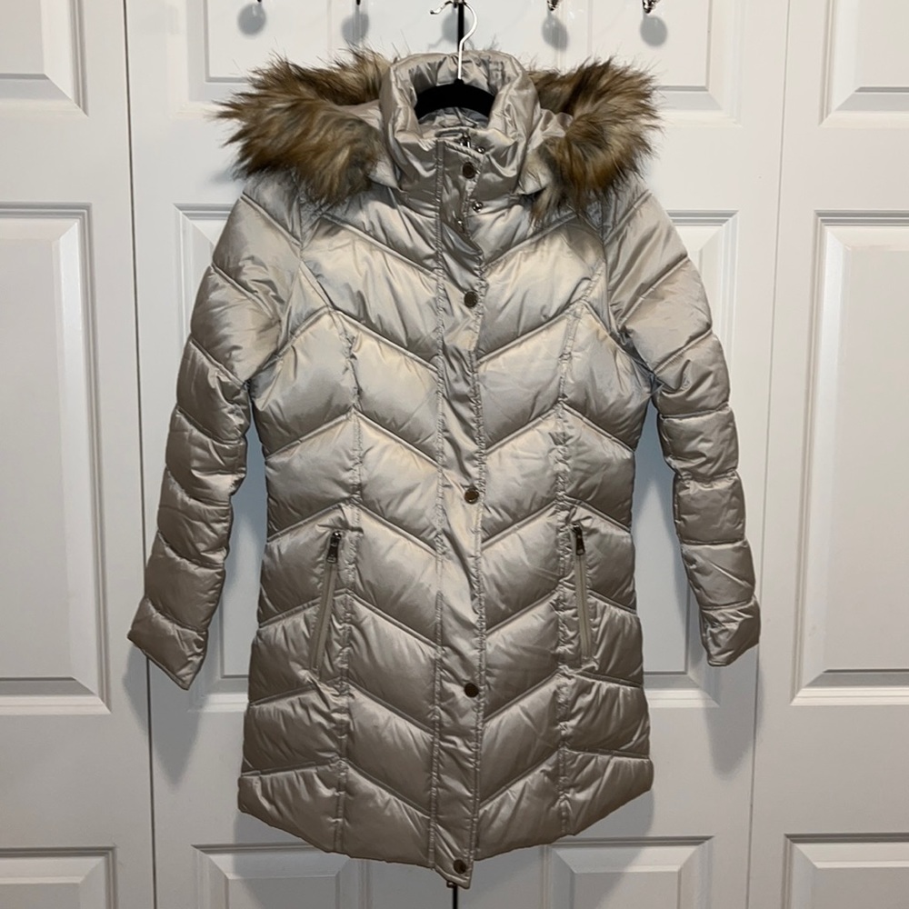 Kenneth Cole New York Long puffer coat